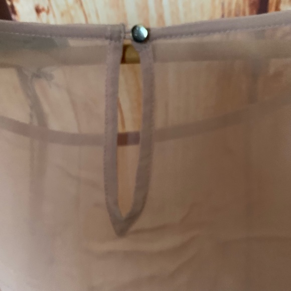 Lucky Brand Chiffon Blouse NWT Soft Pink! - Picture 4 of 6